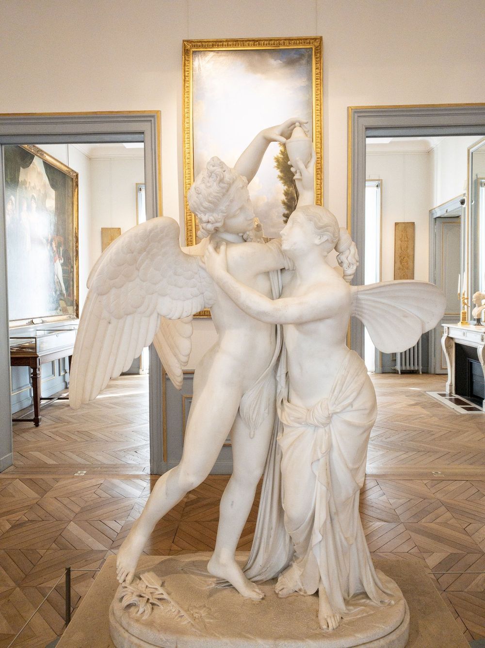 Musee Marmottan Monet - Giovanni Maria Benzoni after Antonio Canova, L'amour et Psyché, 19th century