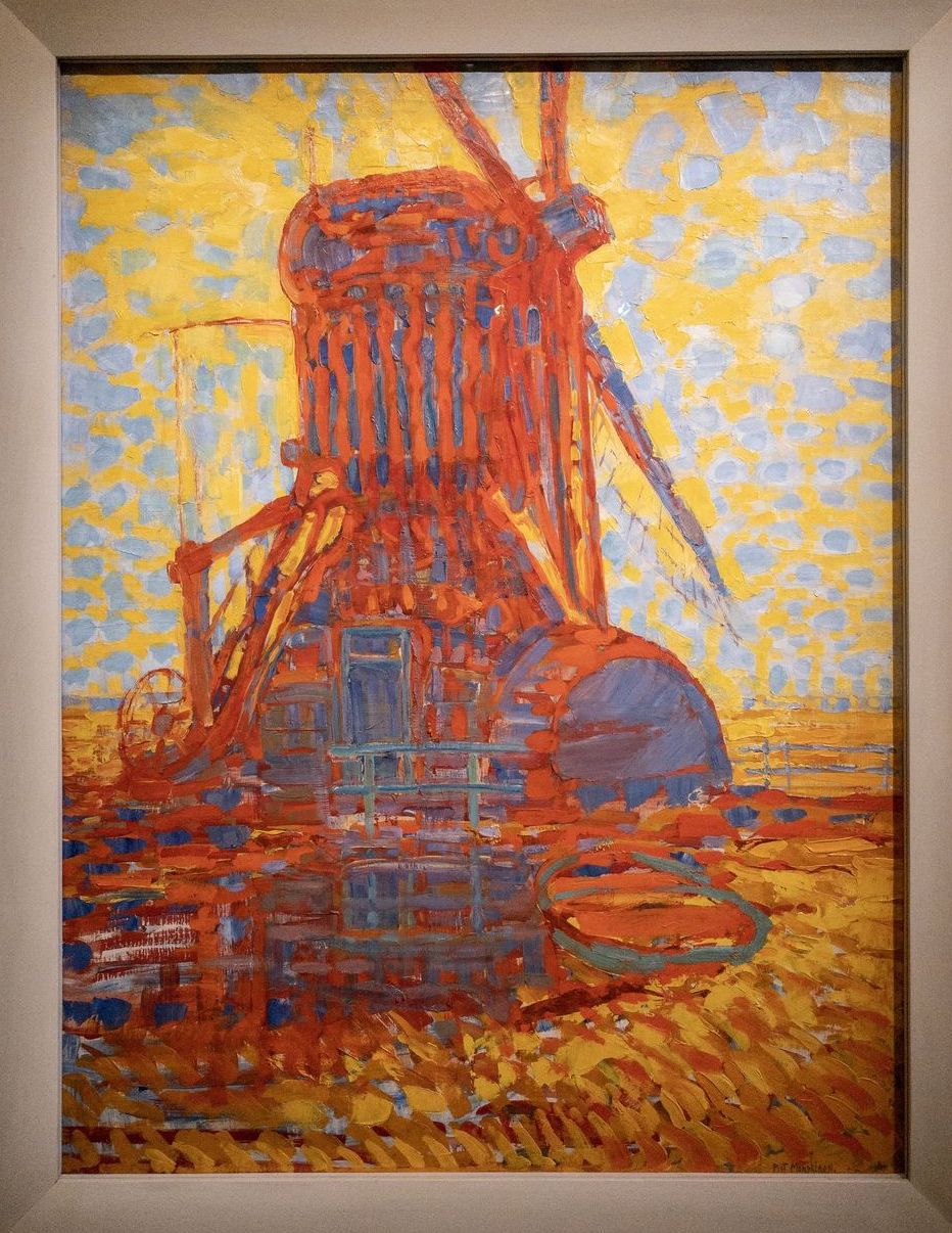 Musee Marmottan Monet - Mondrian, Moulin Dans La Clarté du Soleil, 1908