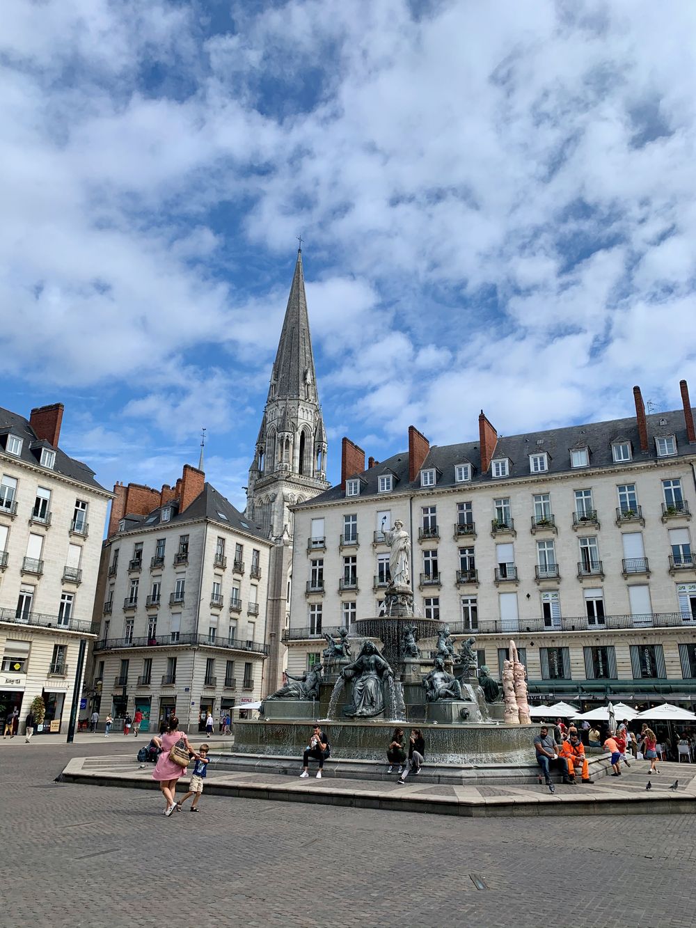 Place Royale in Nantes France