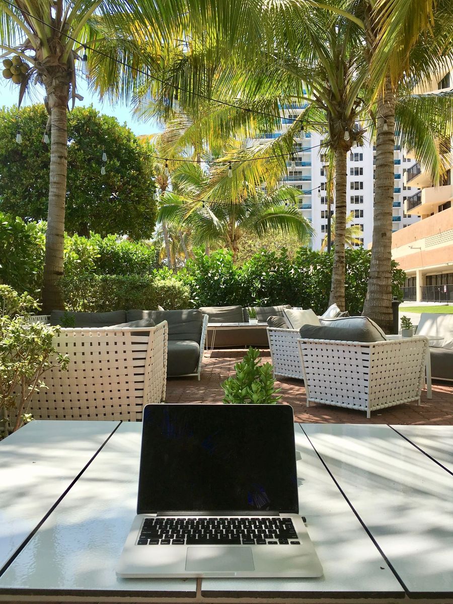 Work Abroad Job Ideas, Miami, FL laptop