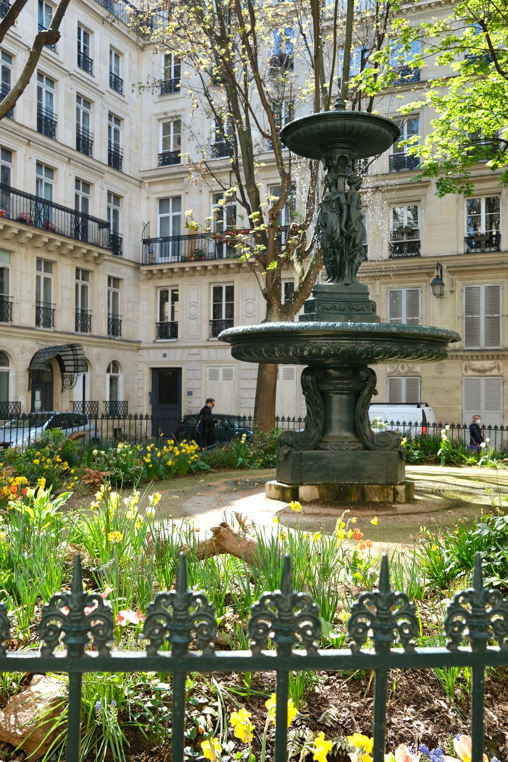 Cite de Trevise Fountain Paris