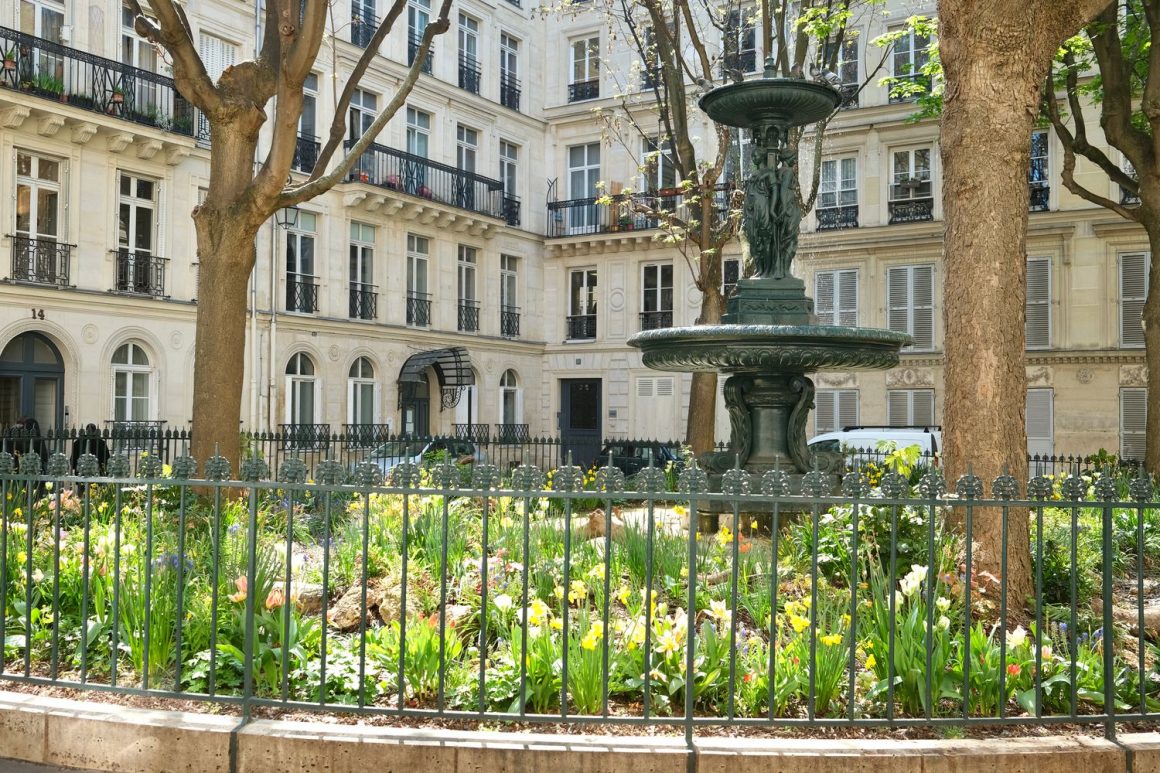 Cite de Trevise Fountain Paris