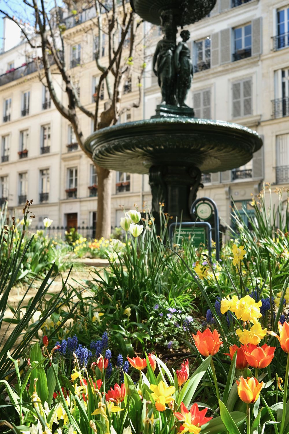 Cite de Trevise Fountain Paris