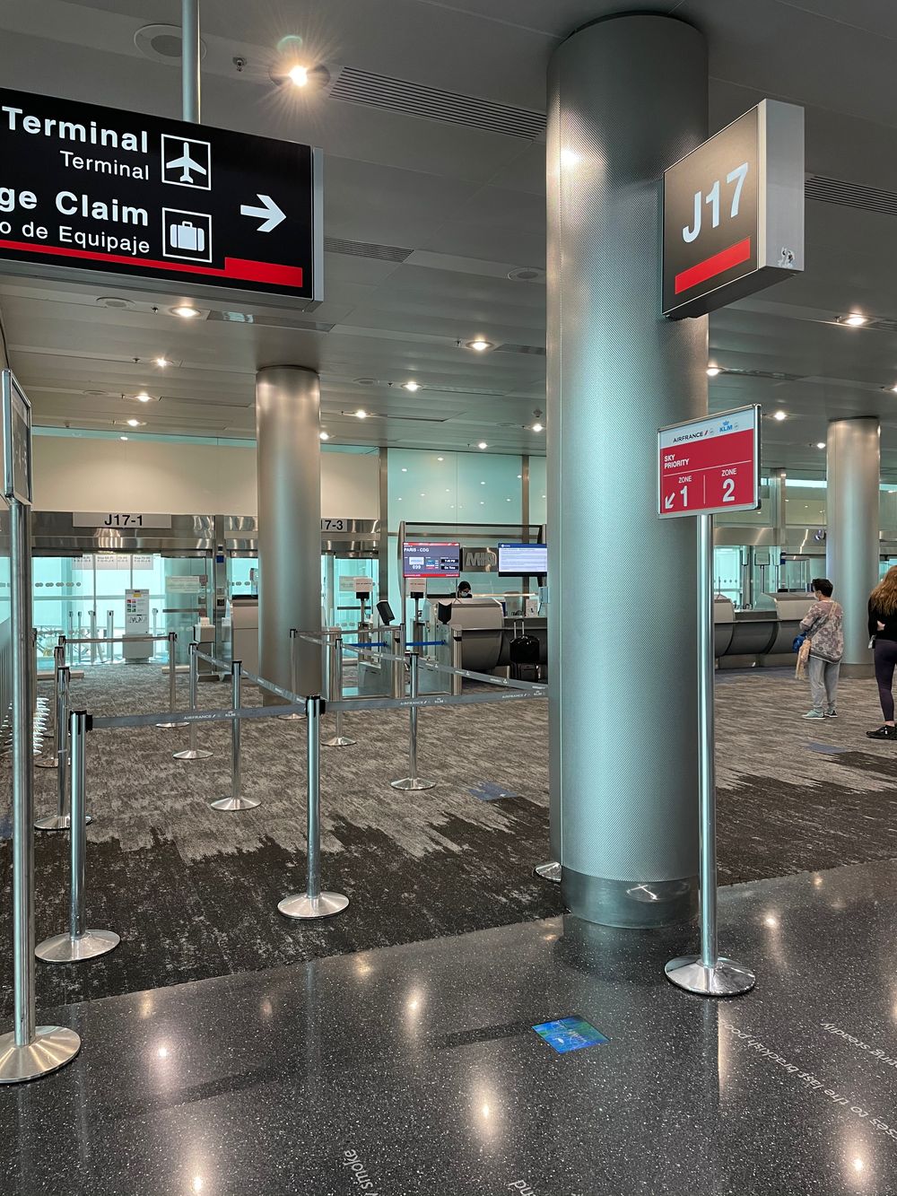 Air France Business Class A350 Boarding Airport