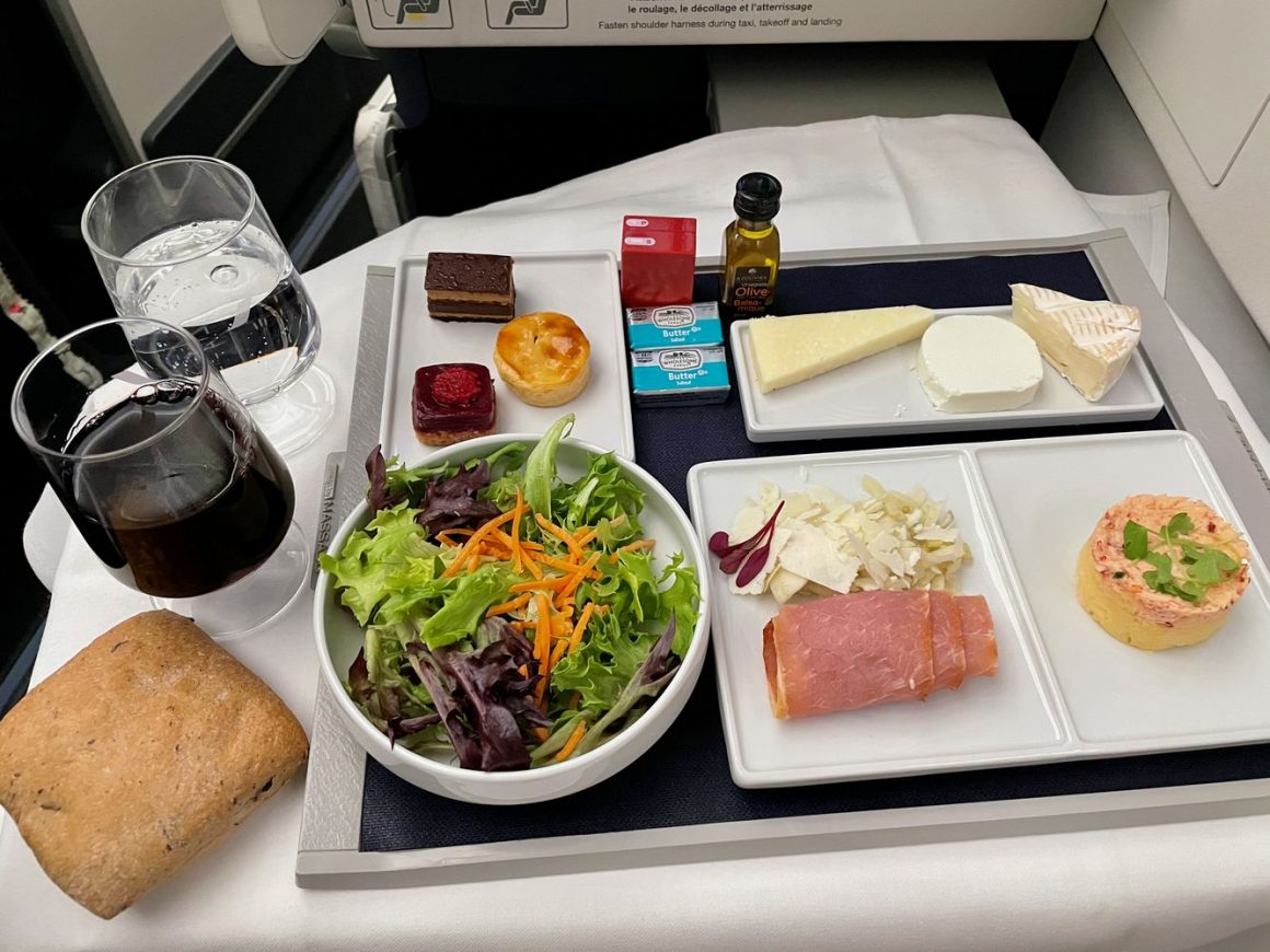 Air France Business Class A350 Starter Dish