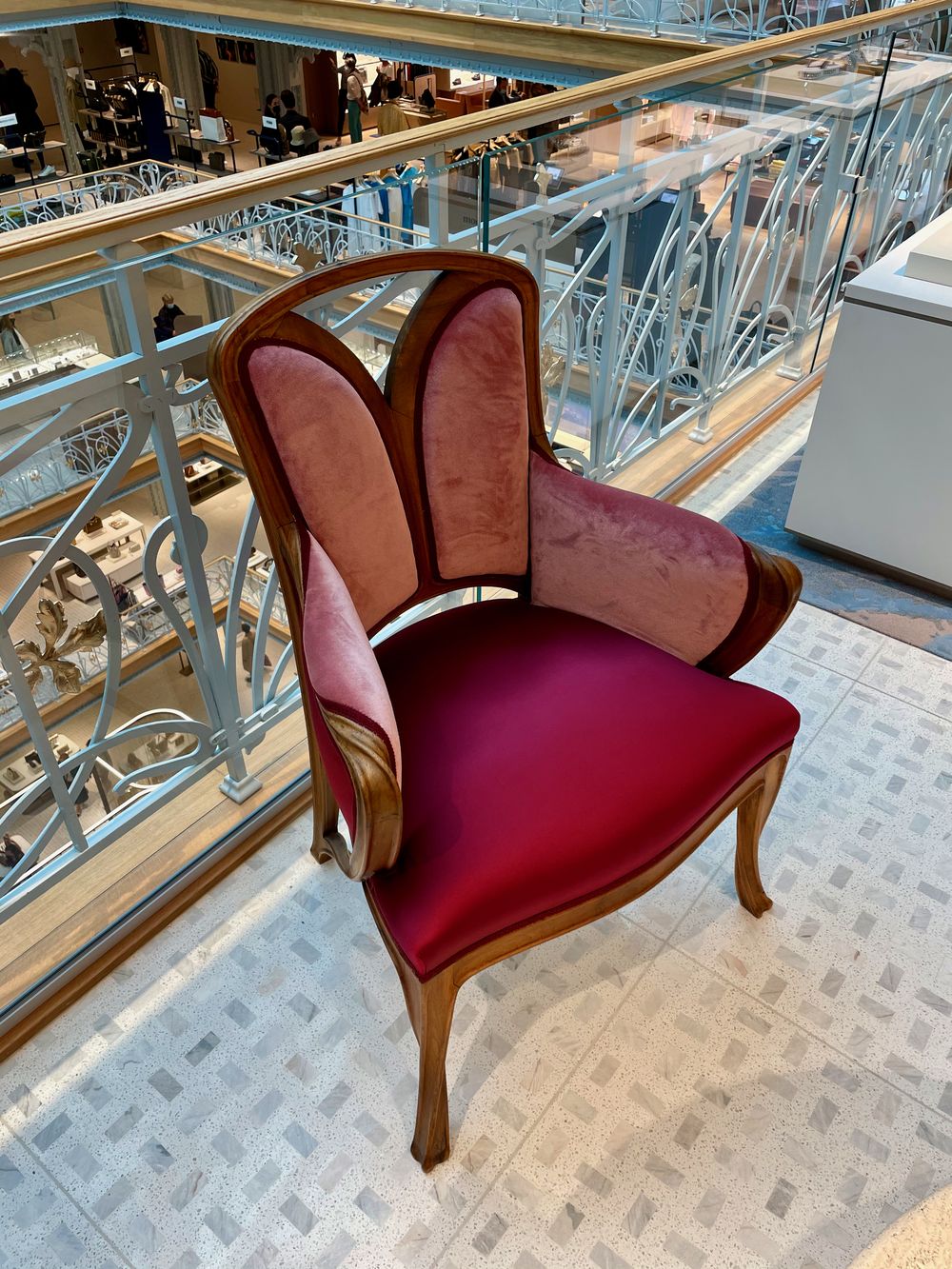 Chair La Samaritaine Paris department store