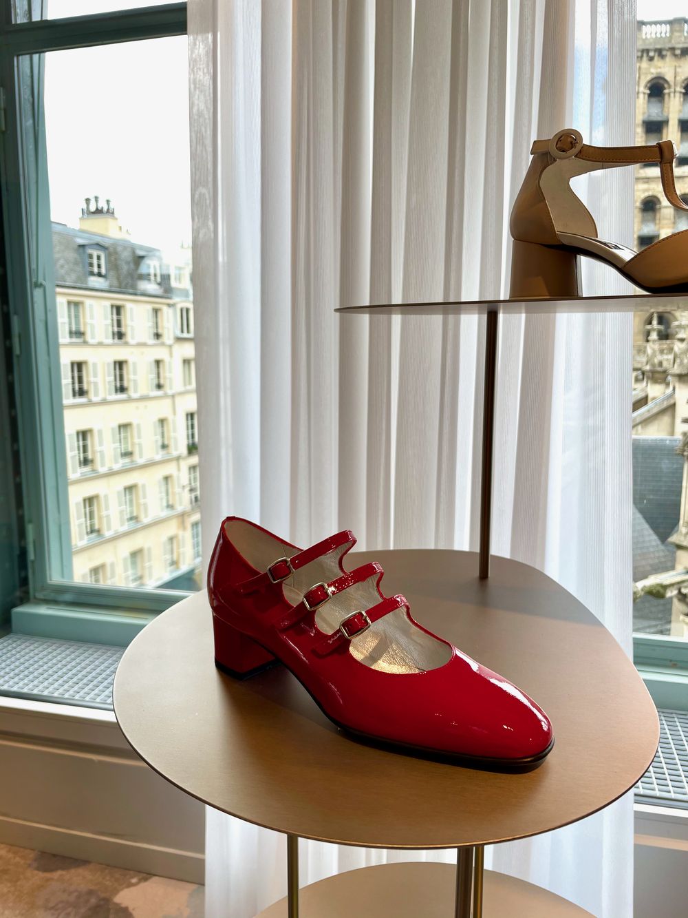 Carel shoes La Samaritaine Paris department store