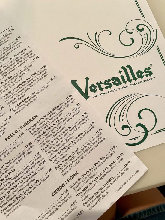 Versailles Restaurant, Miami a Cuban Classic