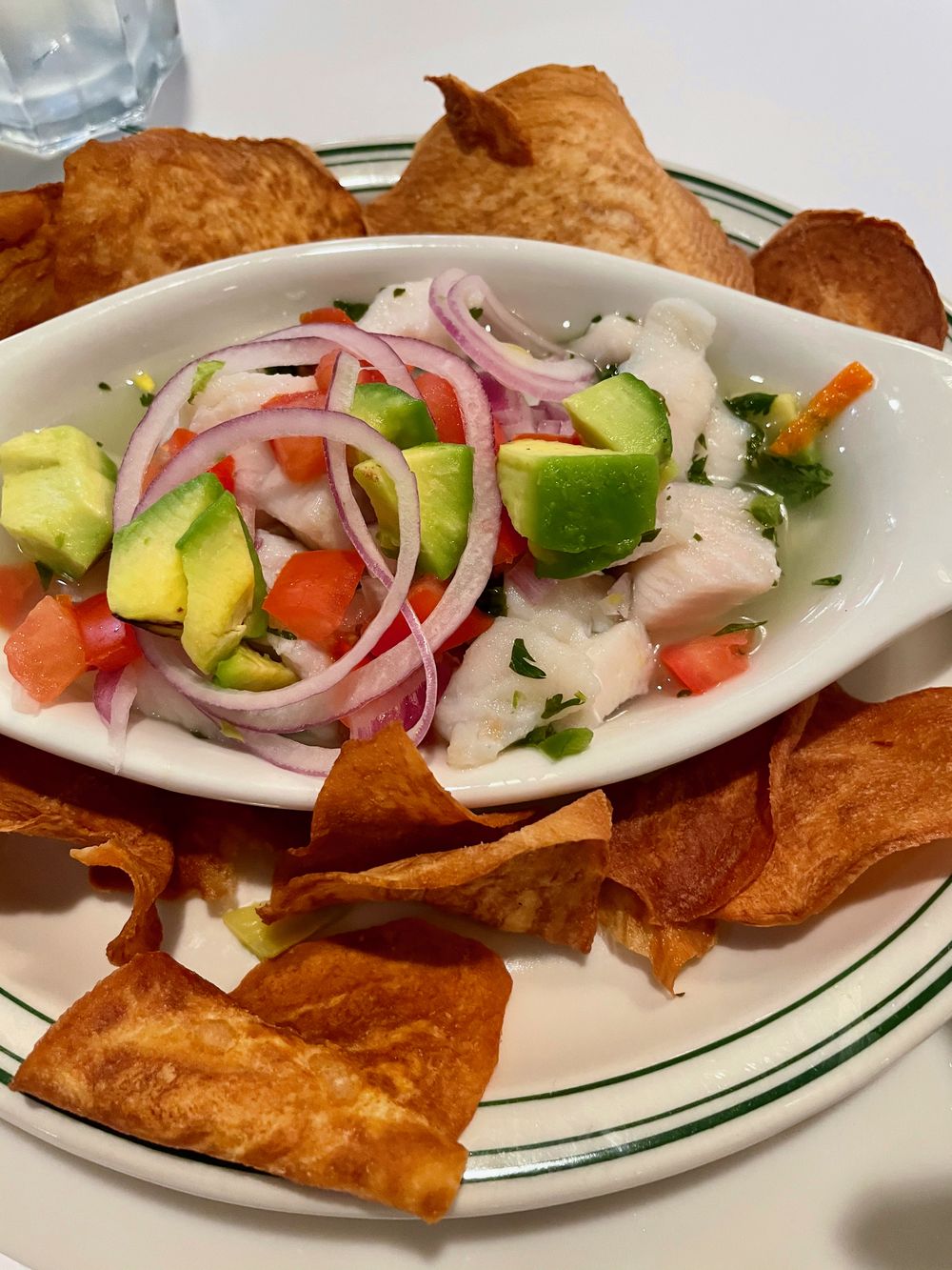 Ceviche at Versailles Restaurant Miami, FL