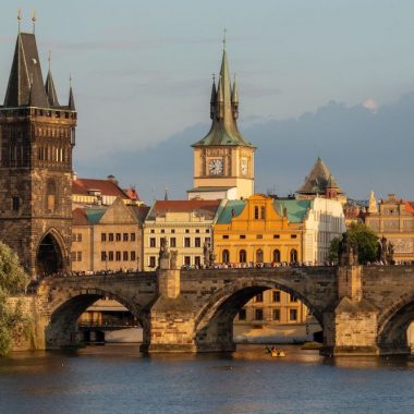 Prague charles bridge