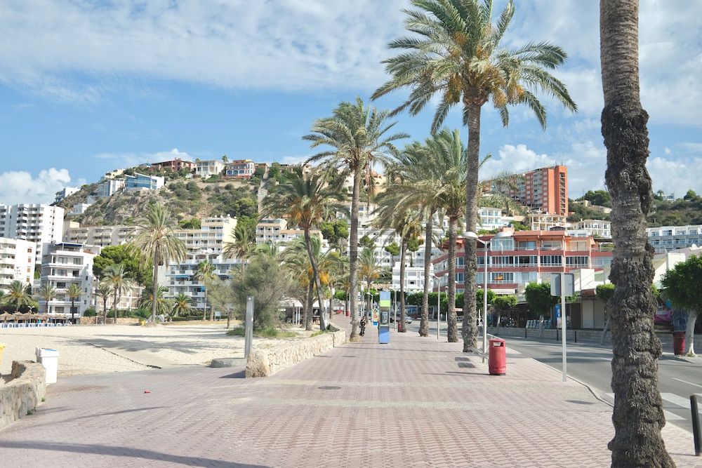 Santa Ponta Beach Mallorca, Spain