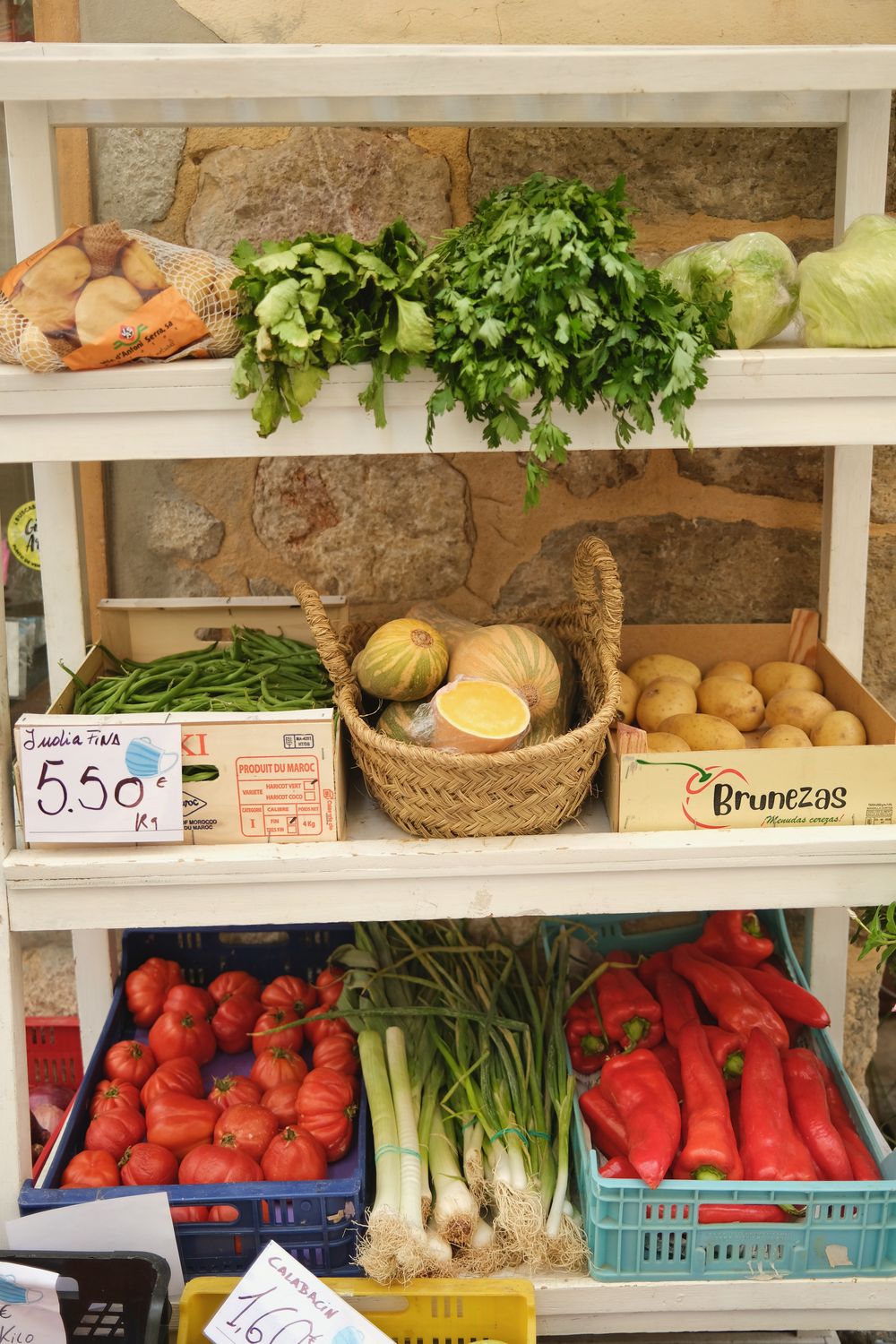 Soller Mallorca Spain vegetables