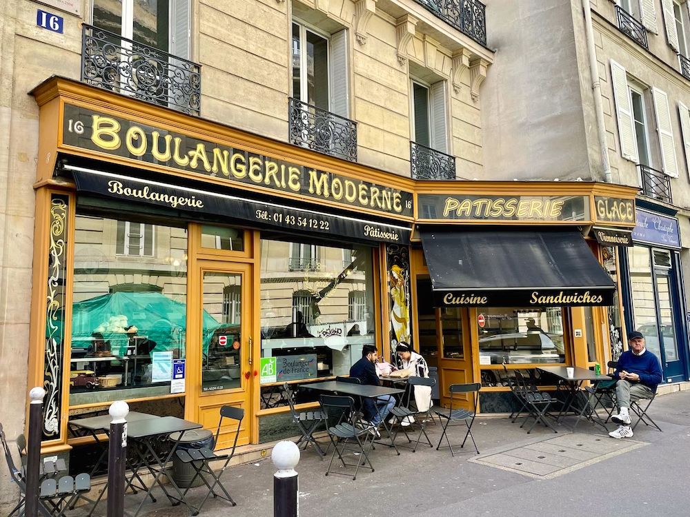 Boulangerie Moderne Paris France