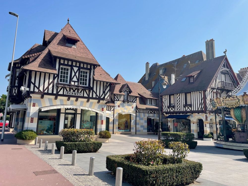 Deauville Hermes luxury shopping