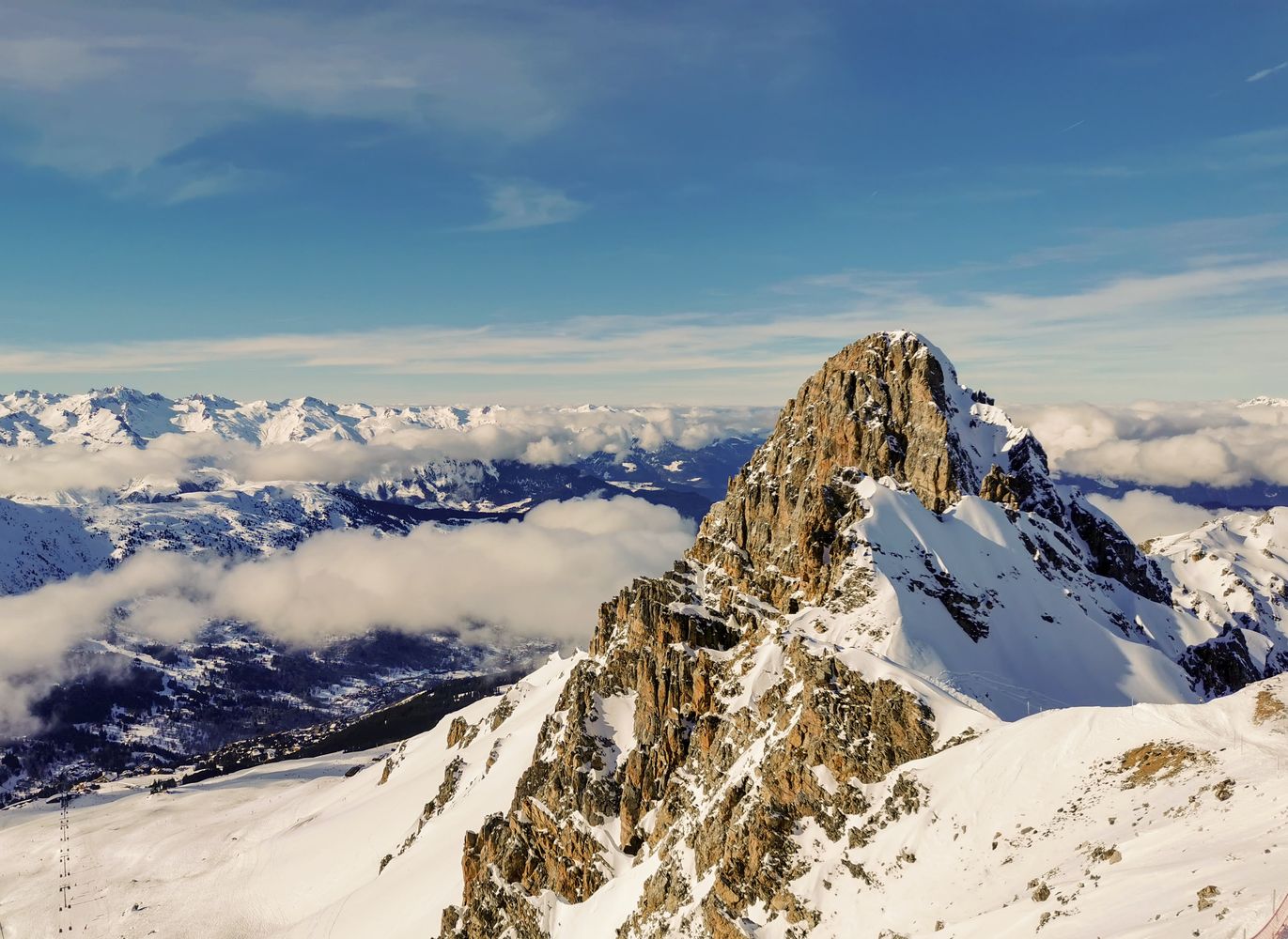 Courchevel - winter travel destinations in france