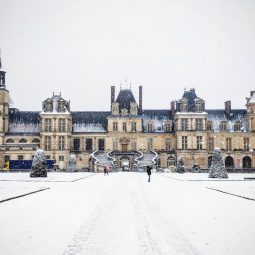 Winter in France travel ideas Fontainebleau