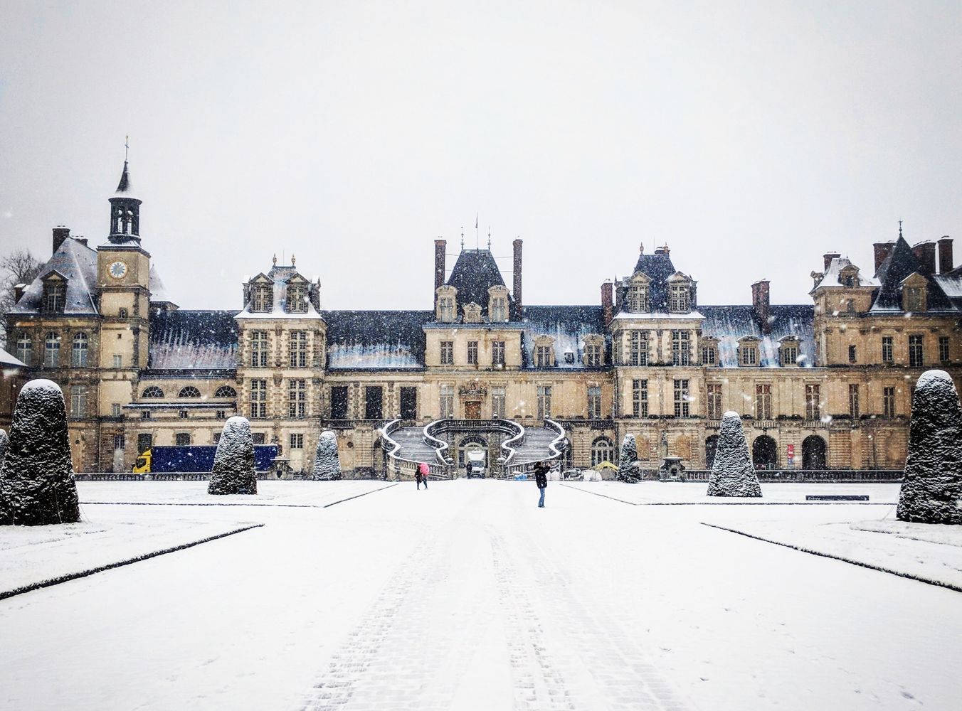 Winter in France travel ideas Fontainebleau