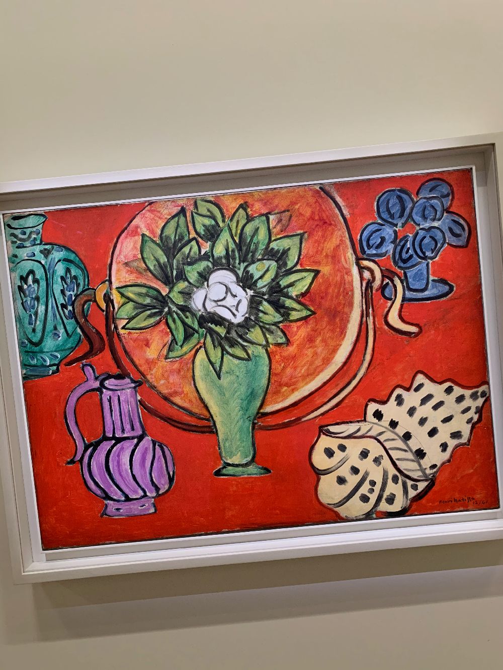 Henri Matisse, Nature morte au magnolia, 1941 Centre Pompidou Paris