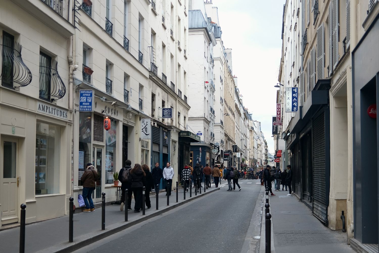 Rue Saint Anne a Japanese Food Street in Paris