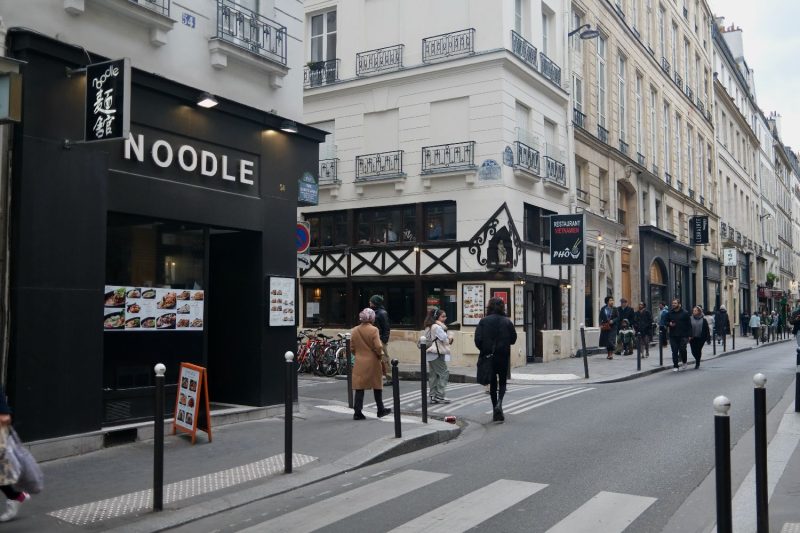 Rue Saint Anne a Japanese Food Street in Paris