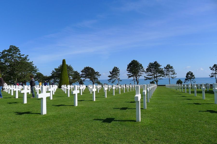 Things to Do in Northern France American Cemetary Colleville-Sur-Mer