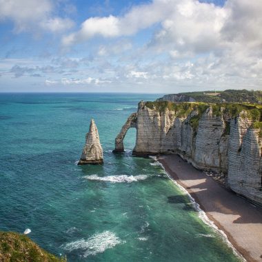 Things to do in Normandy Etretat Cliffs