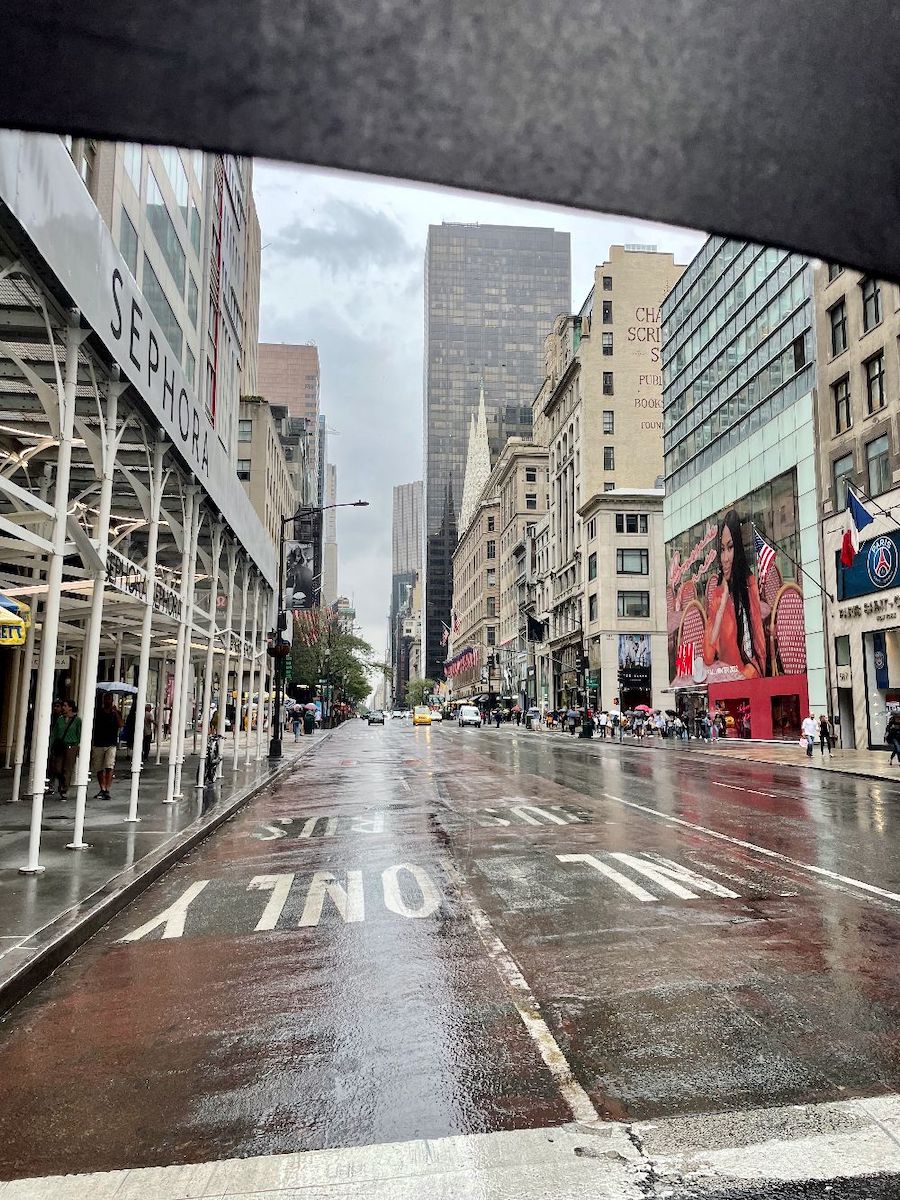 Rainy Day in New York City