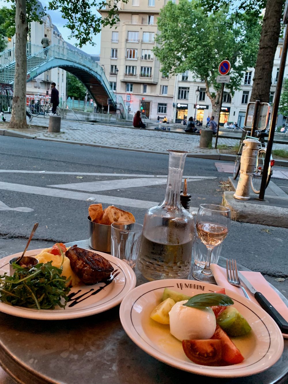 Chez Marie Louise  Restaurants in Canal Saint-Martin, Paris