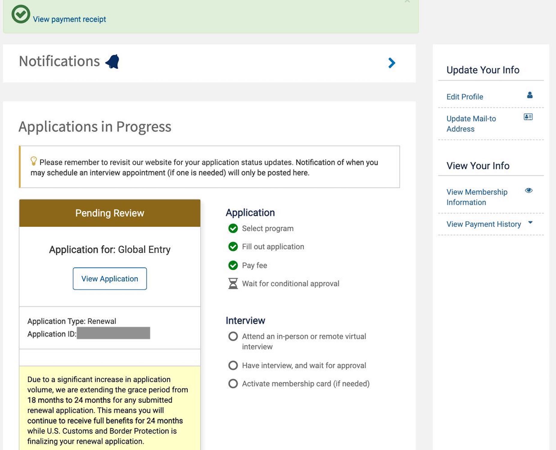 How to Renew Global Entry Online