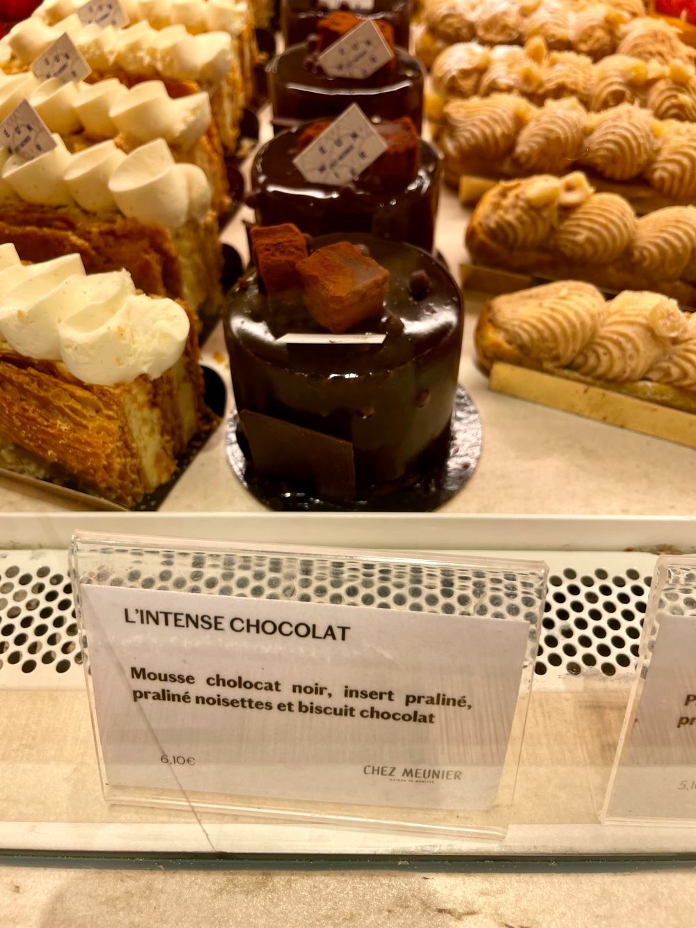 Chez Meunier L'intense Chocolat pastry IMG_1528