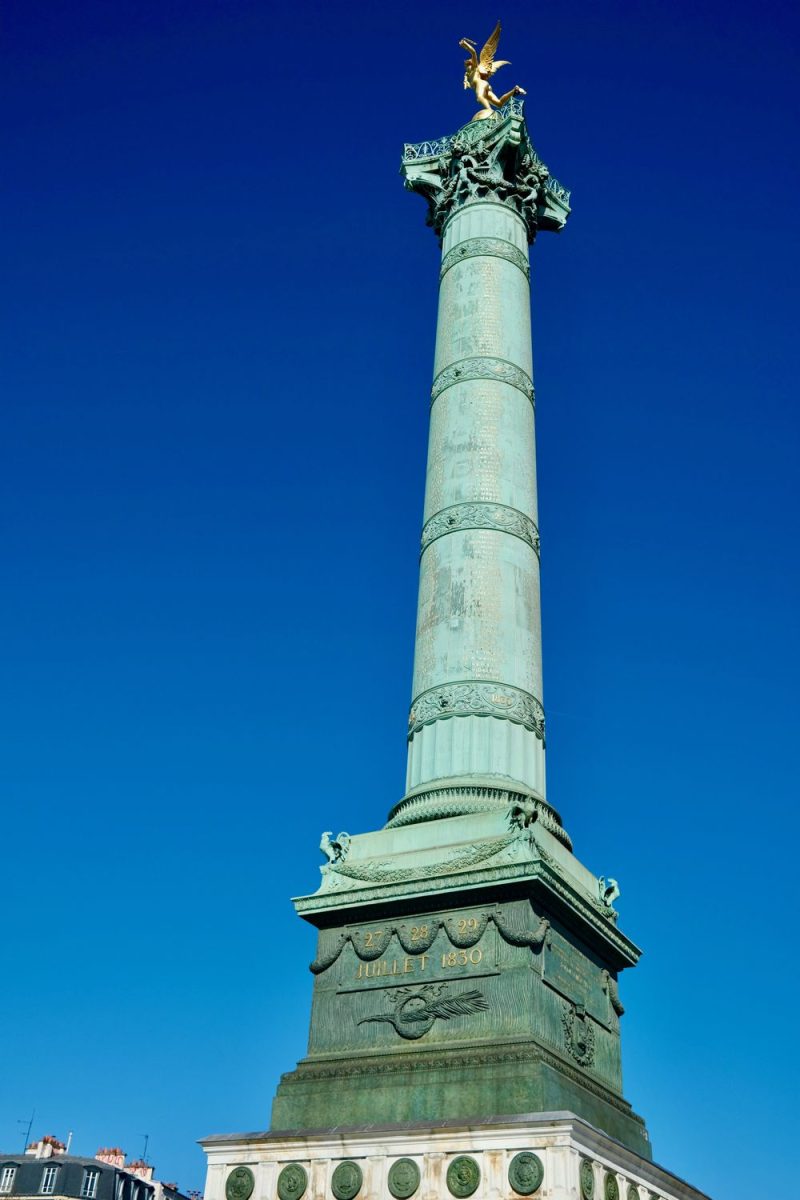 Colonne de Juillet: a revolutionary monument in Paris