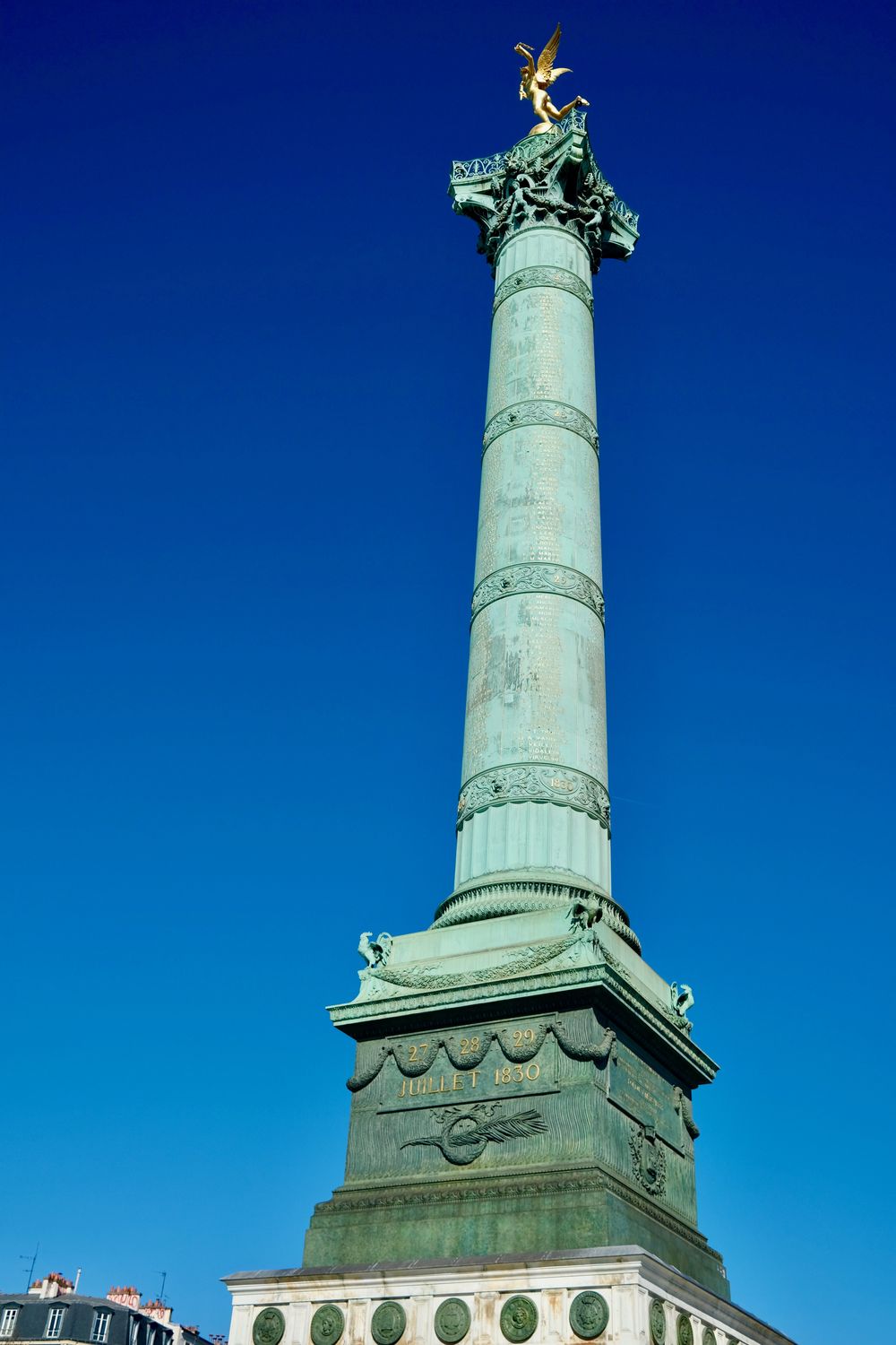 Colonne de Juillet Place de la Bastille paris DSCF2281