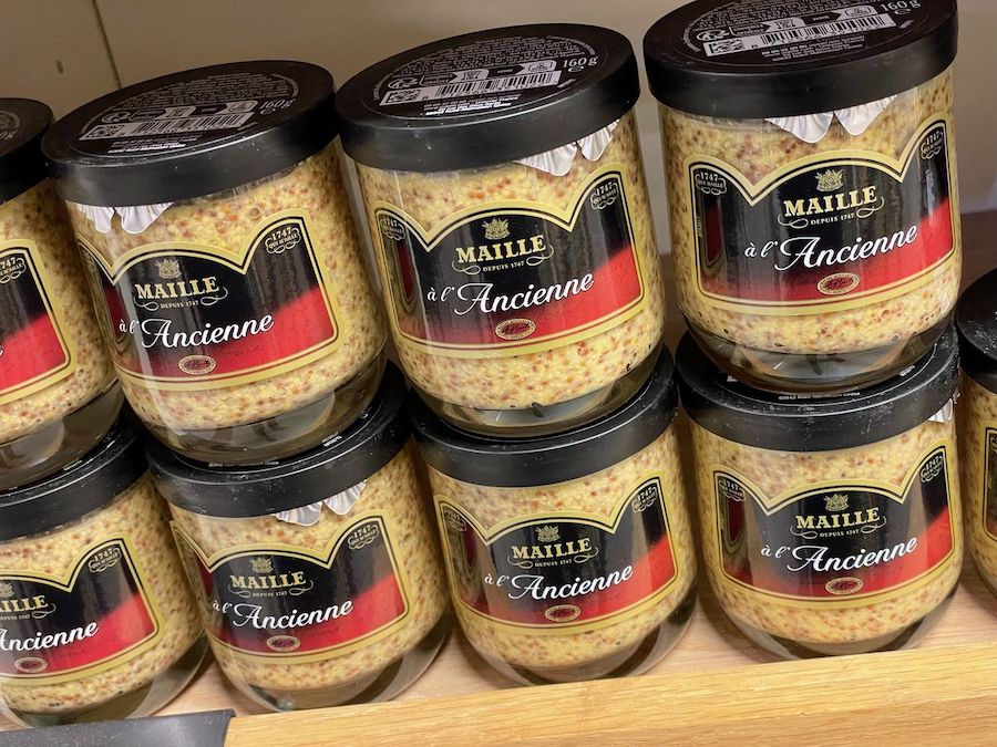 Gourmet food to buy in France Maille Traditional Mustard à l'ancienne from Dijon