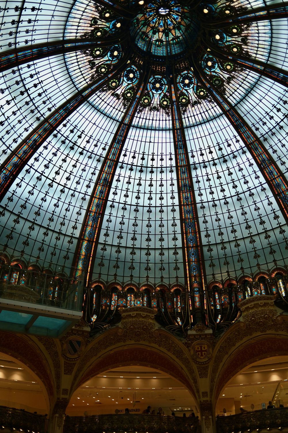 Galeries Lafayette Paris Haussmann Dome_DSCF2973