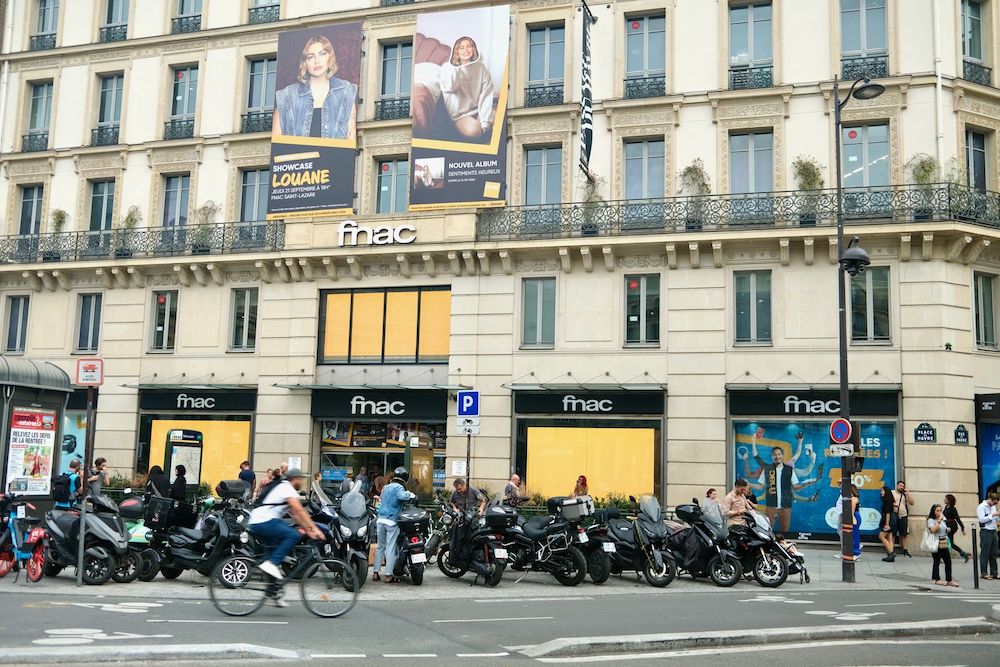 FNAC appliance stores in Paris