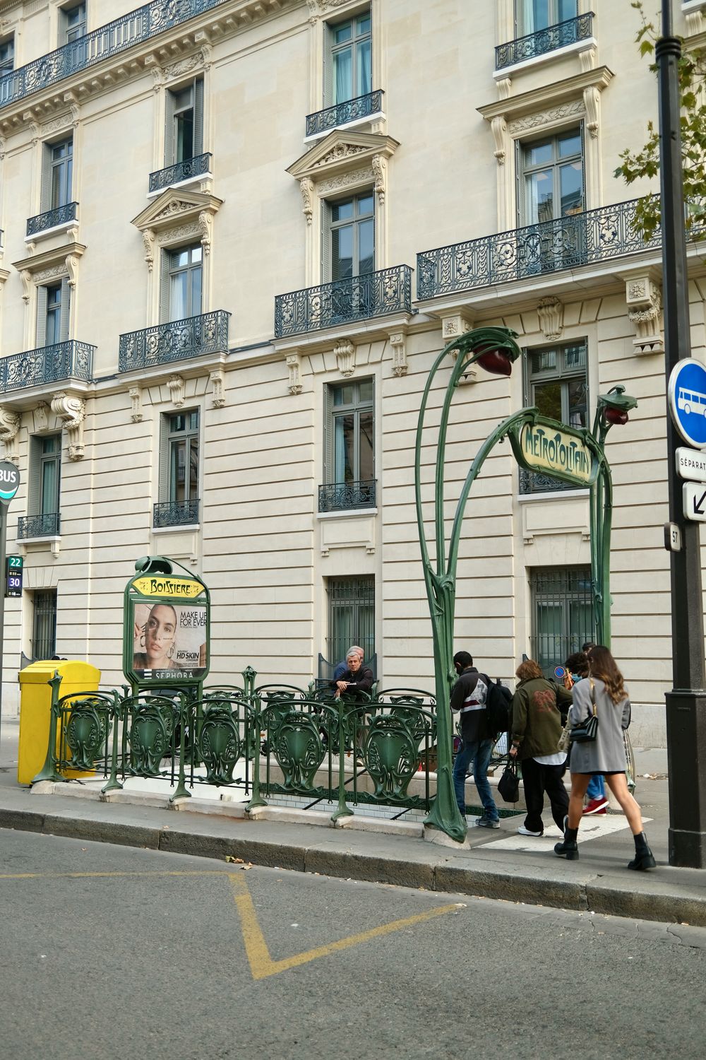 Paris Metro Entrances 8th arrondissement