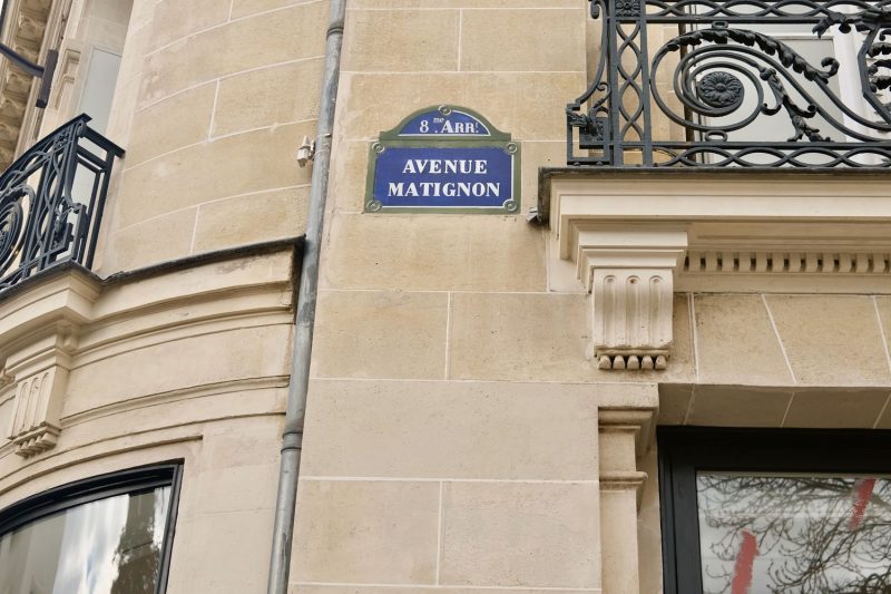 What to Do on Avenue Matignon in Paris, France