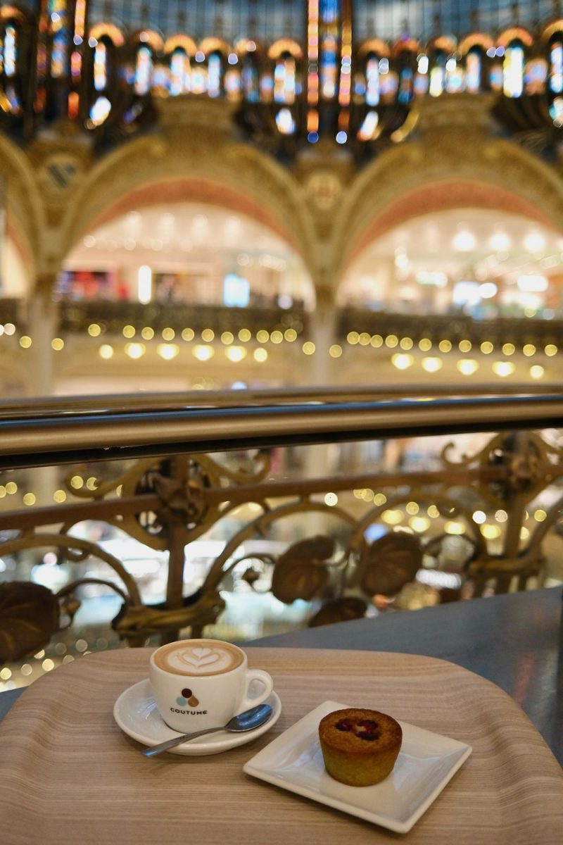 Café Coutume at Galeries Lafayette Store in Paris