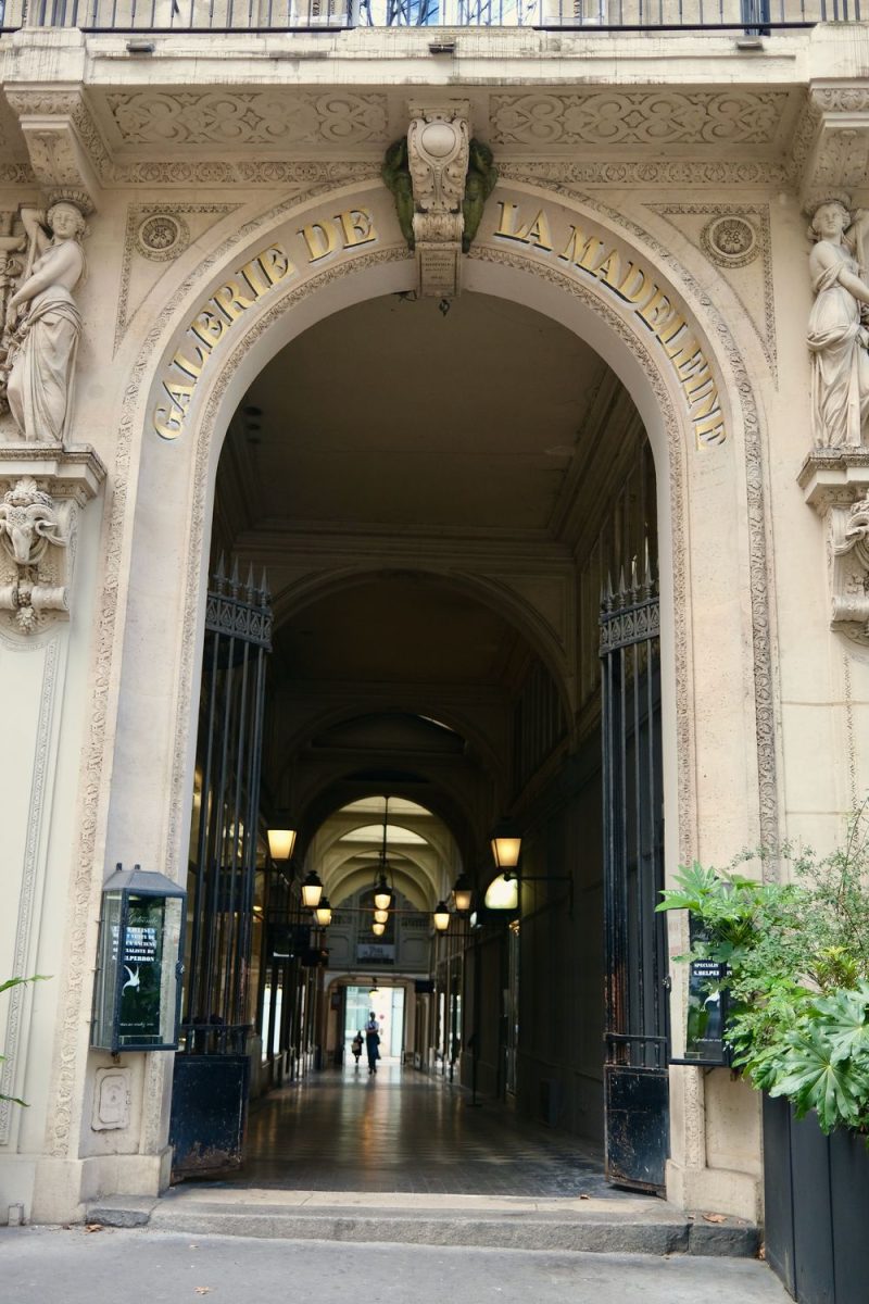 A Stroll though the Hidden Galerie de la Madeleine in Central Paris