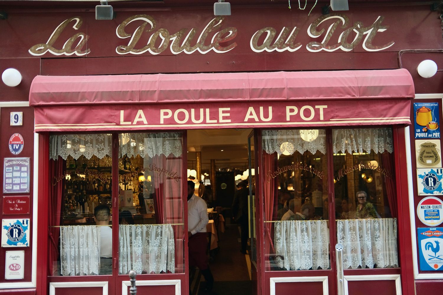 restaurants 1st arrondissement Paris La Poule au Pot