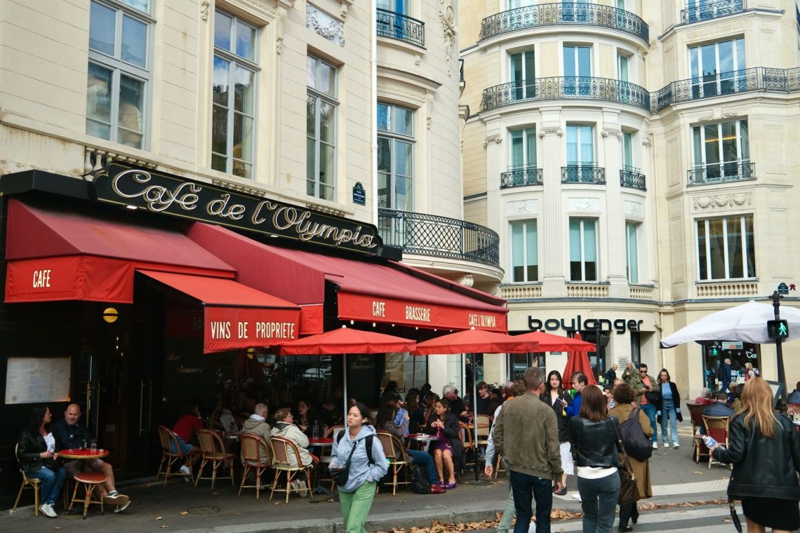 Cafe de l'Olympia Opera District Paris