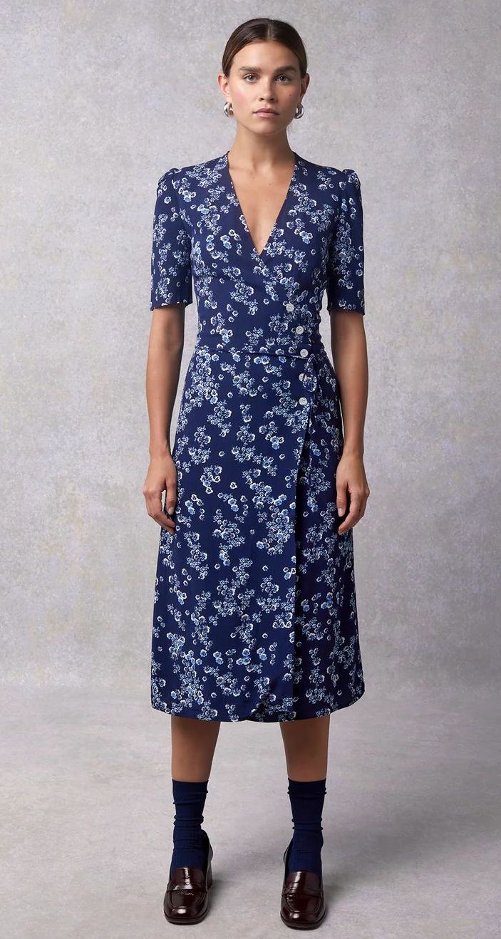 Rouje Paris_GABIN dress_navy floral
