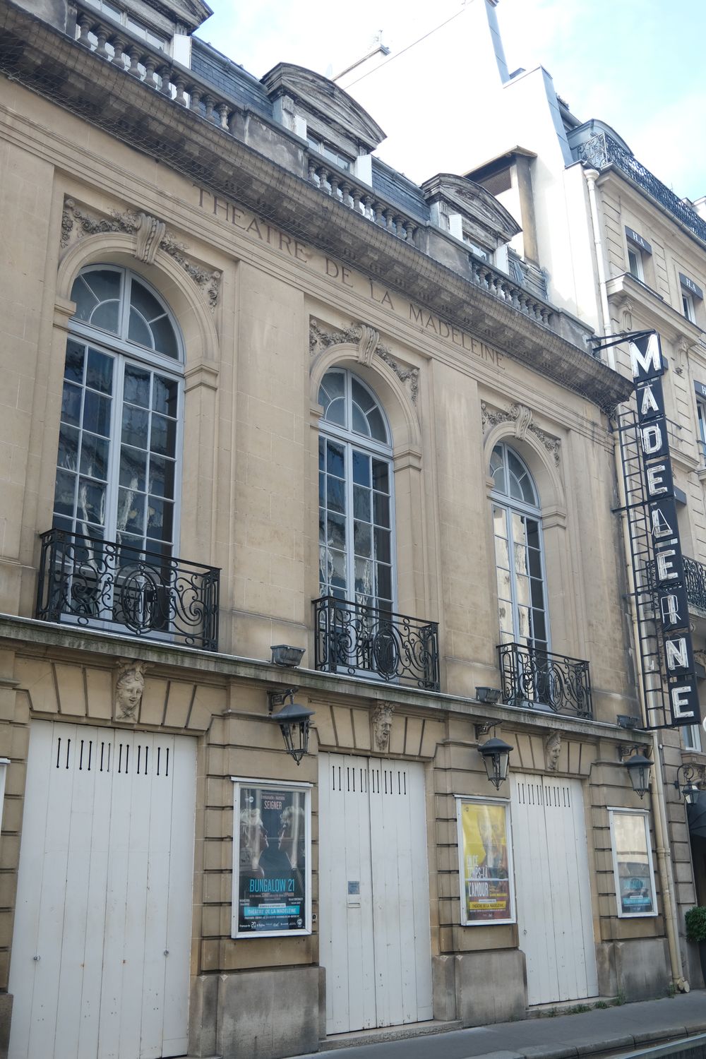 Theatre de la madeleine paris DSCF3450