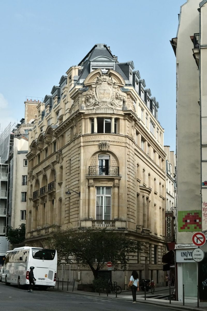 The 2nd Arrondissement of Paris, a historic business and stock exchange district