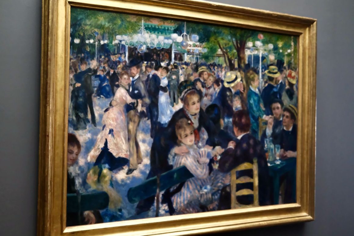 Auguste Renoir Danse at the Moulin de la Galette 1876, Musée d'Orsay Paris