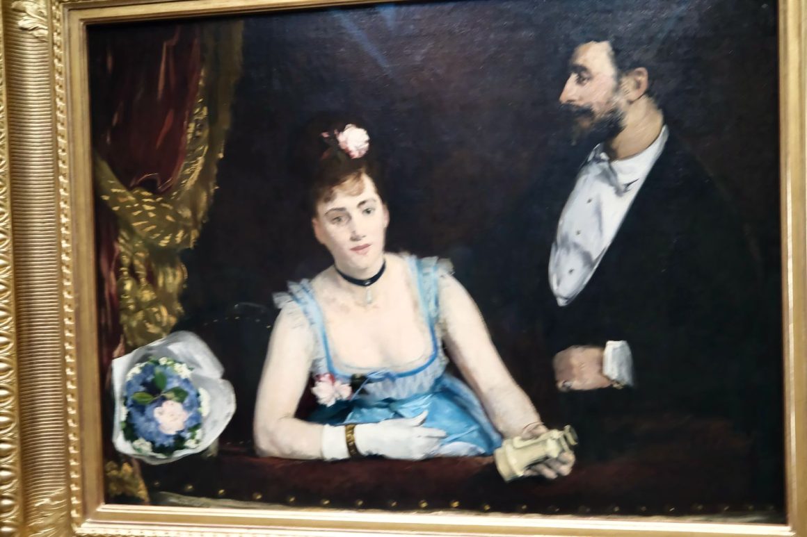 Eva Gonzalez, The Theater Box 1874, Musée d'Orsay Paris