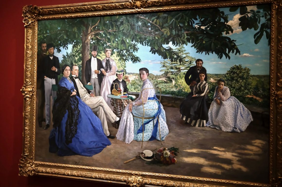 Frédéric Bazille Family Reunion 1868, Musée d'Orsay Paris