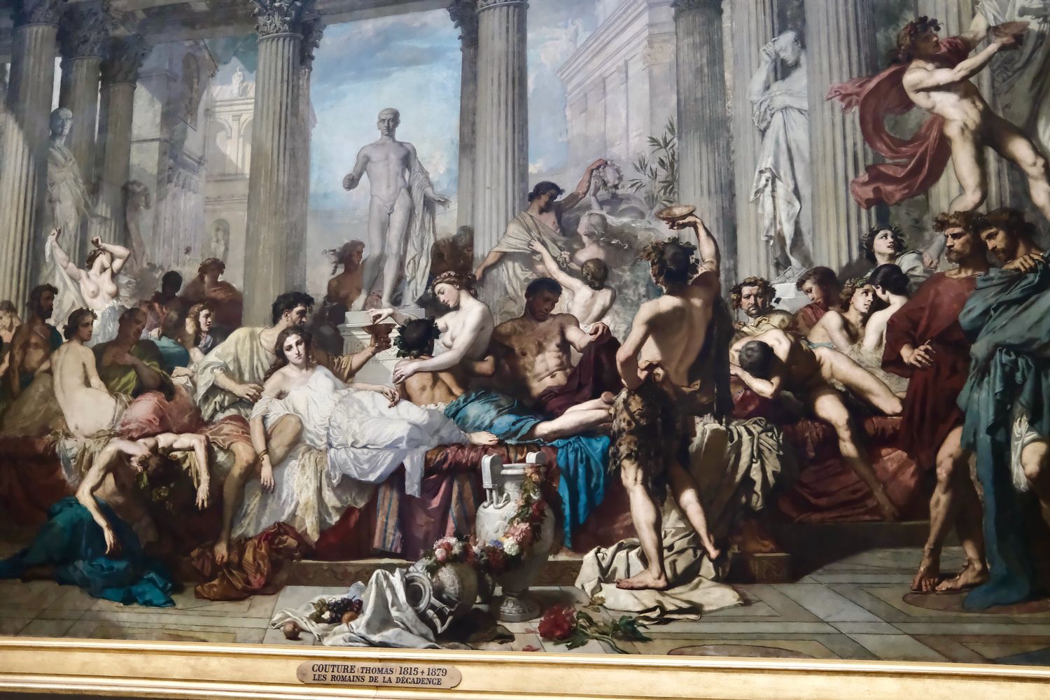 Thomas Couture Romains de la decadence 1847_DSCF5512