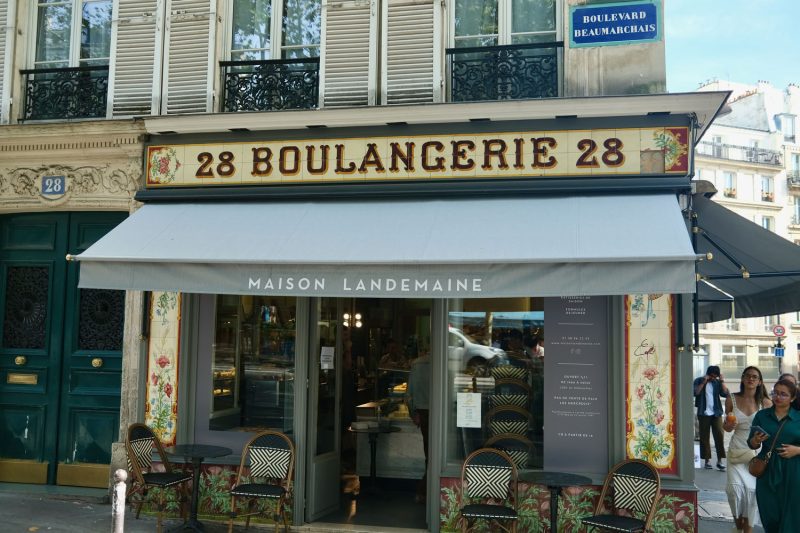 Maison Landemaine: a charming vintage bakery in Le Maris, Paris