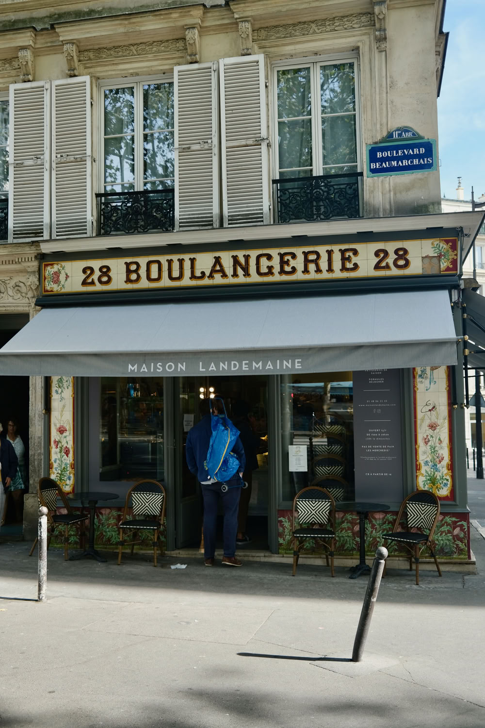 Maison Landemaine bakery paris le marais